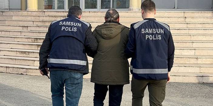 Samsun’da 17 yıl 10 ay hapis cezası bulunan firari yakalandı!