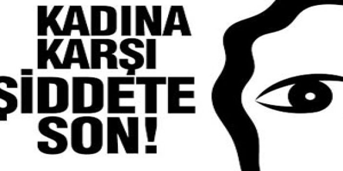 Kadına yönelik şiddete protesto