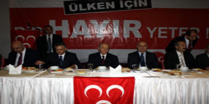 Bahçeli iftarını Trabzon'da yapı