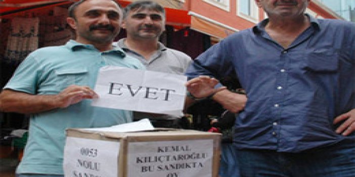 Rize'de Kılıçdaroğlu'na özel sandık