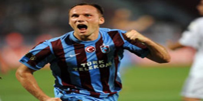 Trabzonspor'da Glowacki sevinci