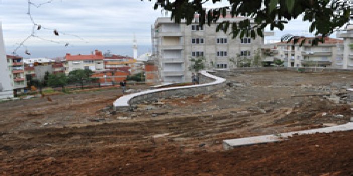 Trabzon'da yeni parklar yapılıyor