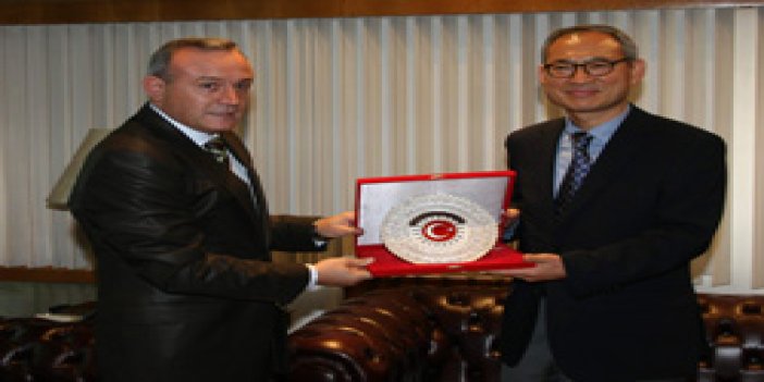 G.Kore Büyükelçisi Trabzon'da