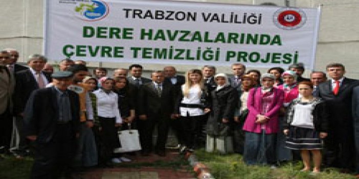 Trabzon'da 178 ton çöp tolandı