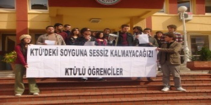 KTÜ'lü öğrencilerin suç duyurusu