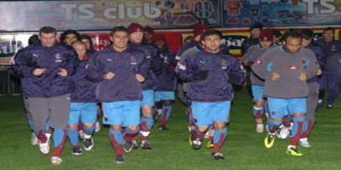 Trabzonspor kampa girdi