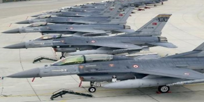 F-16'lar füzelerle beklemede