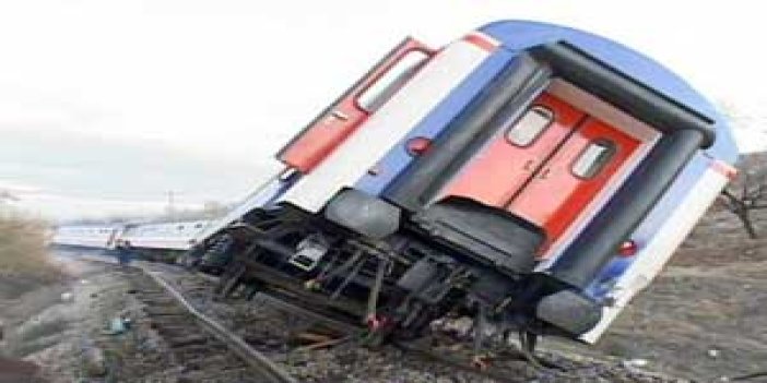 Erzincan'da tren kazası 1 ölü