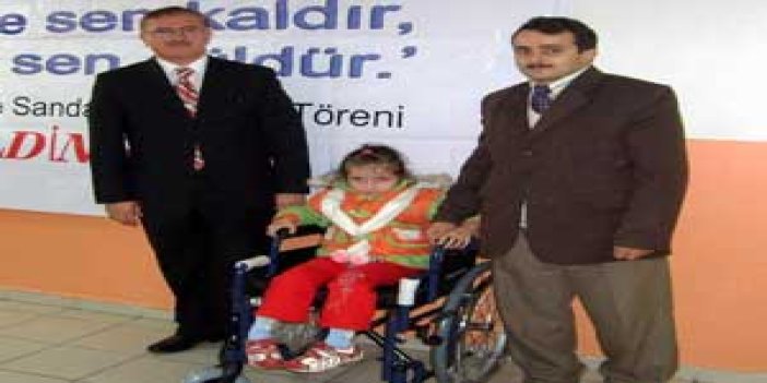 Engelli öğrencilere umut oldular