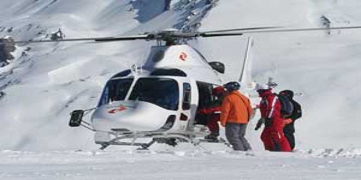 Çamlıhemşin'e heliski akını