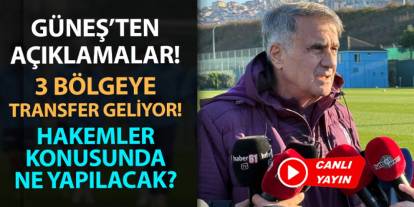 Trabzonspor'da son dakika! Güneş'ten açıklamalar: 3 transfer geliyor, hakemler konusunda atılacak adımlar