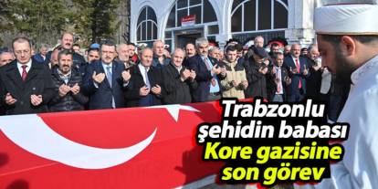 Kore Gazisi Ali Paşa Albayrak son yolculuğuna uğurlandı!