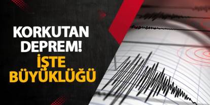 Antalya’da korkutan deprem! İşte büyüklüğü