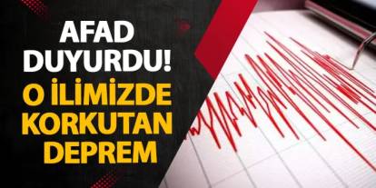 Erzurum’da korkutan deprem! İşte büyüklüğü