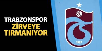 Trabzonspor zirveye tırmanıyor