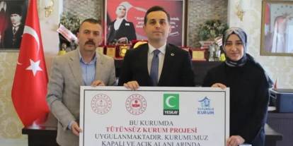 Bayburt’ta Tütünsüz Kurum projesi sürdürülüyor!