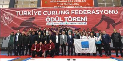 Trabzon TEİAŞ Spor Kulübü Curling takımından büyük başarı: Süper Lig'e yükseldiler