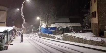 Ayder Yaylası beyaza büründü