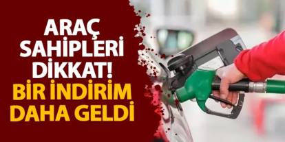 Araç sahipleri dikkat! Bir indirim daha geldi