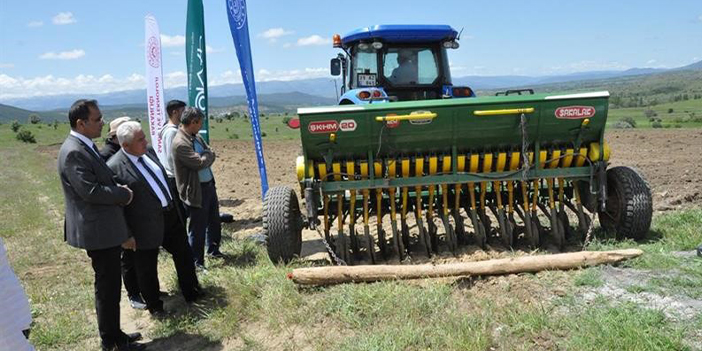 Gümüşhane’de buğday ekim sezonu başladı