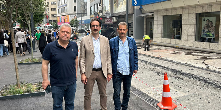 CHP’li Oyman’dan Kahramanmaraş Caddesi’ne asfalt serilmesine eleştiri “Trabzon böyle zulüm görmedi”