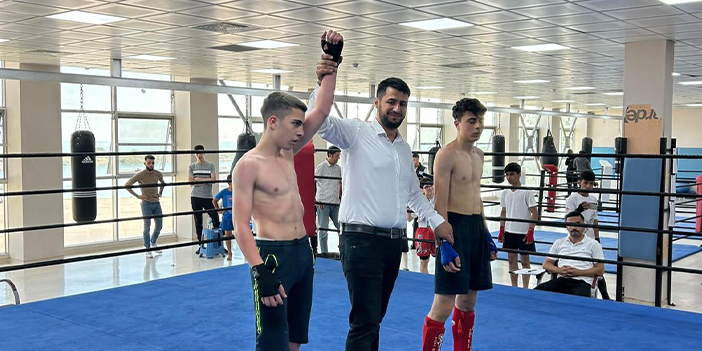 Trabzon'a Kickboks'ta iki altın madalya!