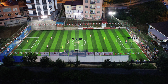 Akçaabat'ta kurumlar arası futbol turnuvası sona erdi