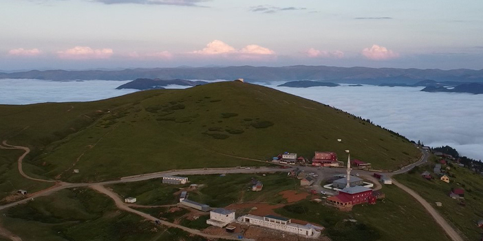 Trabzon'da Sis Dağı'ndan manzaralar 