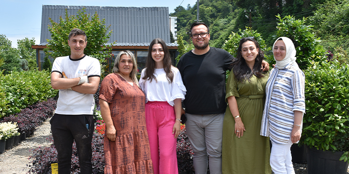 Trabzon'da mimar olan kadın yeni hedefi için kolları sıvadı