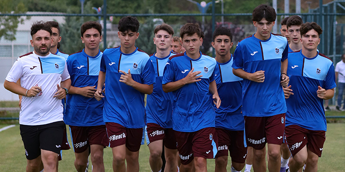 Trabzonspor'da akademi takımları yeni sezon hazırlıklarına başladı