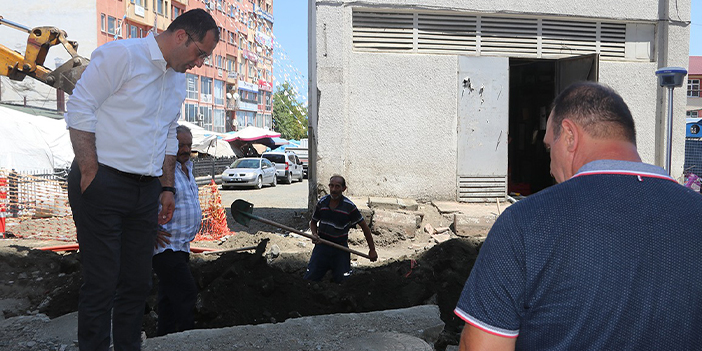 Akçaabat'ta çalışmalar hız kesmeden devam ediyor 