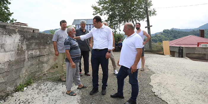 Başkan Ekim'den Akçaabat'ta mahallelere ziyaret