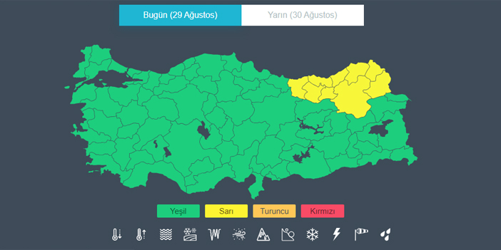 Meteoroloji’den Trabzon ve çevre iller flaş uyarı