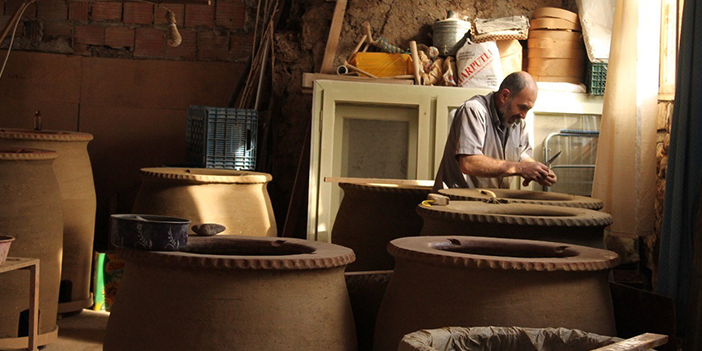 Bayburt'ta son tandır ustası 45 yılı geride bıraktı