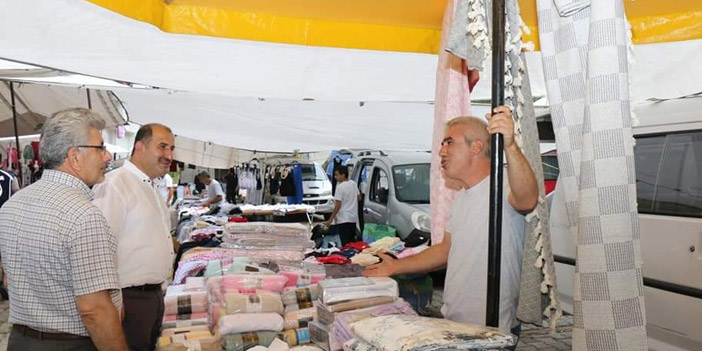 Arsin Belediye Başkanı'ndan esnaf ziyareti!