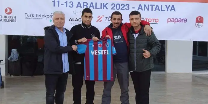 Trabzon'u gururlandırdı! 4 altın 1 gümüş madalya kazandı