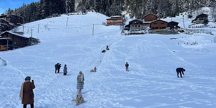 Ayder Yaylası'nın bu hali hayran bıraktı! 