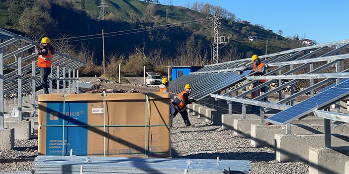 Doğu Karadeniz'de dere kenarlarına artık HES yerine GES kuruluyor