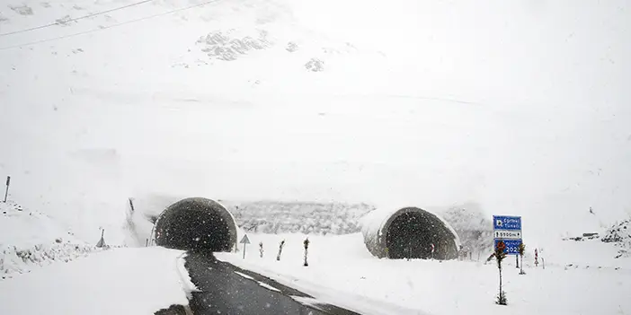 Eğribel Geçidi'nde çift tüplü tünelle kesintisiz ulaşım