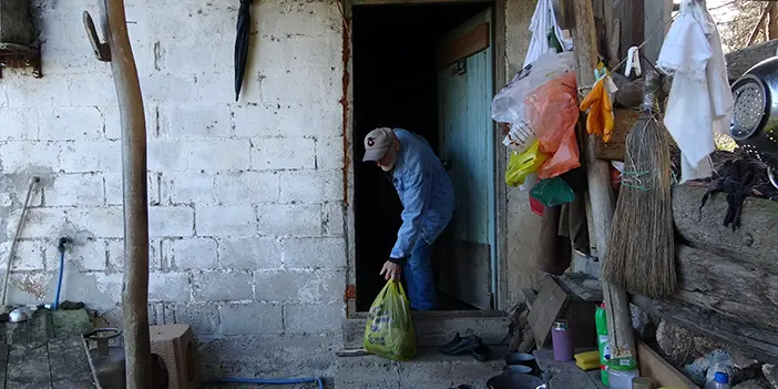 Karadeniz insanı pratik zekası bir kez daha gösterdi! Çözümünü böyle buldu