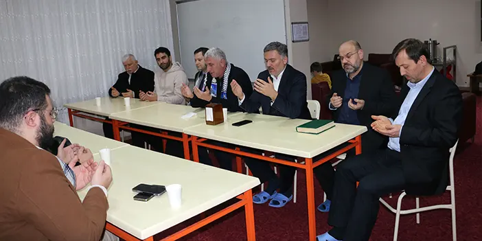 Trabzon'daki Filistin programında Gazzeli öğrencilerle bir araya gelindi