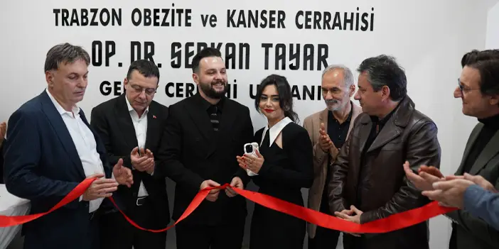 Trabzon'da Obezite ve Kanser Cerrahisi kliniğini  açıldı