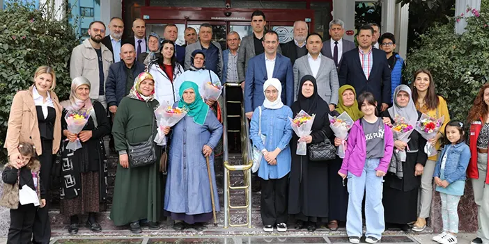 Akçaabat'ta şehit annelerinin 'Anneler Günü' kutlandı