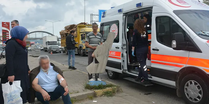 Ordu'da facianın eşiğinden dönüldü! İşçileri taşıyan minibüs kaza yaptı:10 yaralı