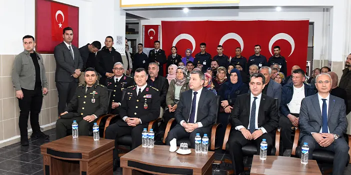 Gümüşhane'de bir günlüğüne asker oldular