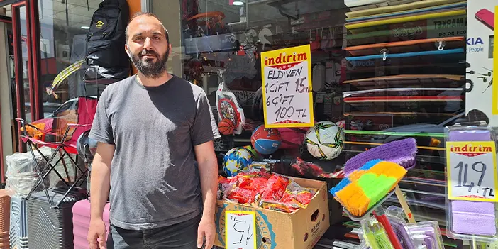 Trabzonlu esnafın kampanya afişine yoğun ilgi! Karadenizli zekası yine güldürdü