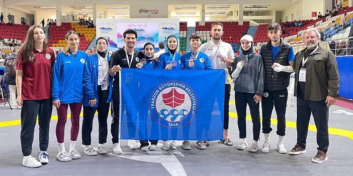 Trabzonlu sporculardan büyük başarı! Madalyalara ambargo koydular