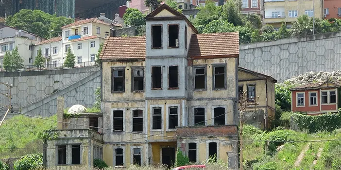 Trabzon'da batak olarak bilinen mahallede tarihi yapılar ortaya çıktı