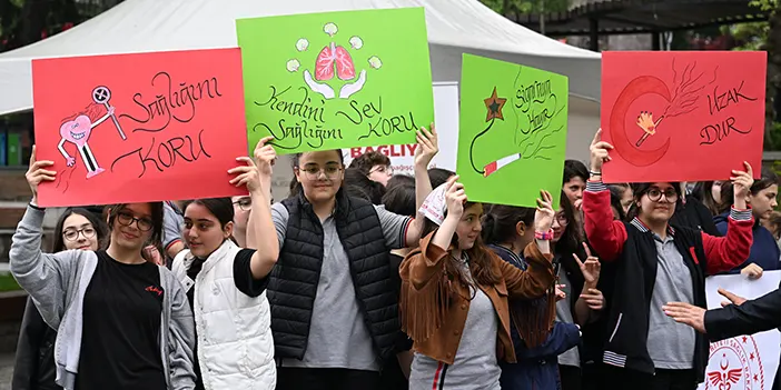 Trabzon'da "Sigarayı bırak sağlıklı yaşamaya bak" yürüyüşü düzenlendi