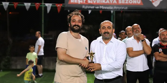 Akçaabat’ta kurumlar arası futbol turnuvası sona erdi